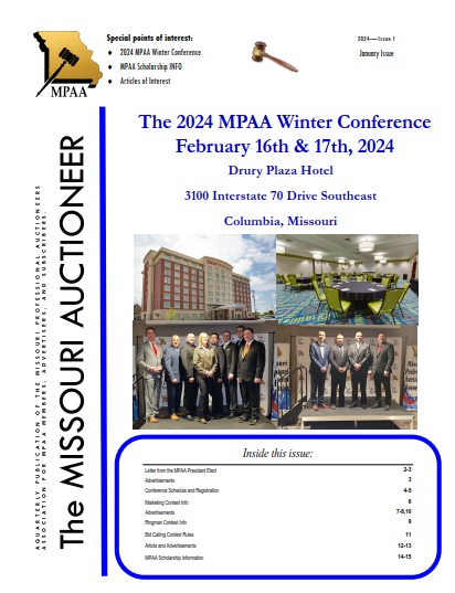 MPAA January 2024 Newsletter